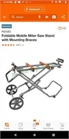 Mobile miter saw stand