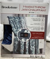 Brookstone Heated Throw Blanket (different