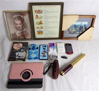 Misc Lot-  Spy Glass, Phones & Cases, Frames,