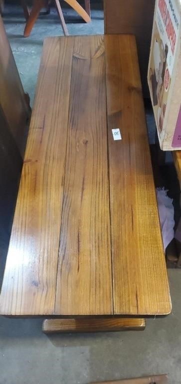 4ft Long, And16 1/2 inches wide Wooden coffee