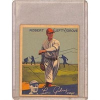 1933 Goudey Lefty Grove Paper Loss