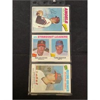 (3) 1977 Topps Nolan Ryan Cards