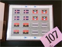 FLAGS OF UNITED NATIONS ALBUM 1986