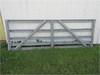 Galvanized Cattle Gate 12ft.