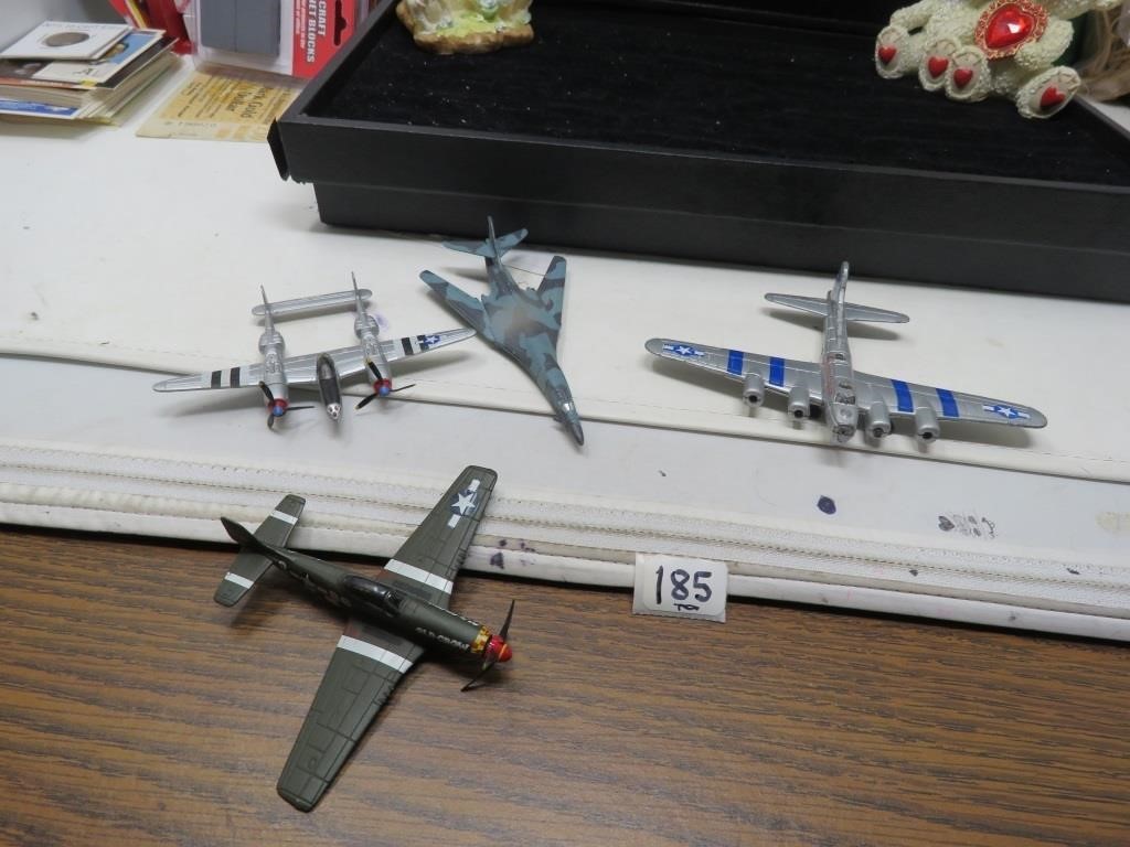 Metal Airplanes Military Planes