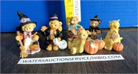 Halloween Bears Figurines