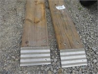(2) Wooden Load Ramps