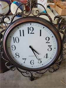 large quartz decorator wall clock