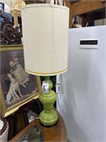 GREEN VINTAGE LAMP