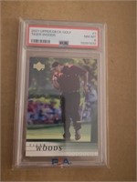 TIGER WOODS ROOKIE GRADED 8
