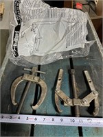 Two Gear Pulley puller tools & new face shield