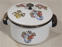 Vintage Fruit Designed Pot
