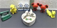 Set of 8 Miniature items - Trinket Box