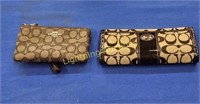 TWO COACH CLUTCHES