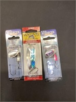 Assorted fishing lures
