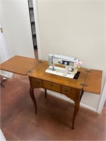 Universal sewing machine with cabinet B