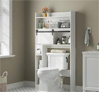 Furniouse Over The Toilet Storage Cabinet