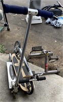 (2) Scooters & InStride Folding Pedaler