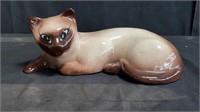 Vintage ceramic Siamese cat