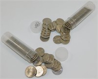 2 Rolls of Jefferson Nickels - Louisiana Purchase