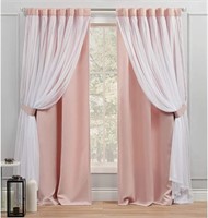 EXCLUSIVE HOME CATARINA CURTAIN SIZE 52 X 84 INCH