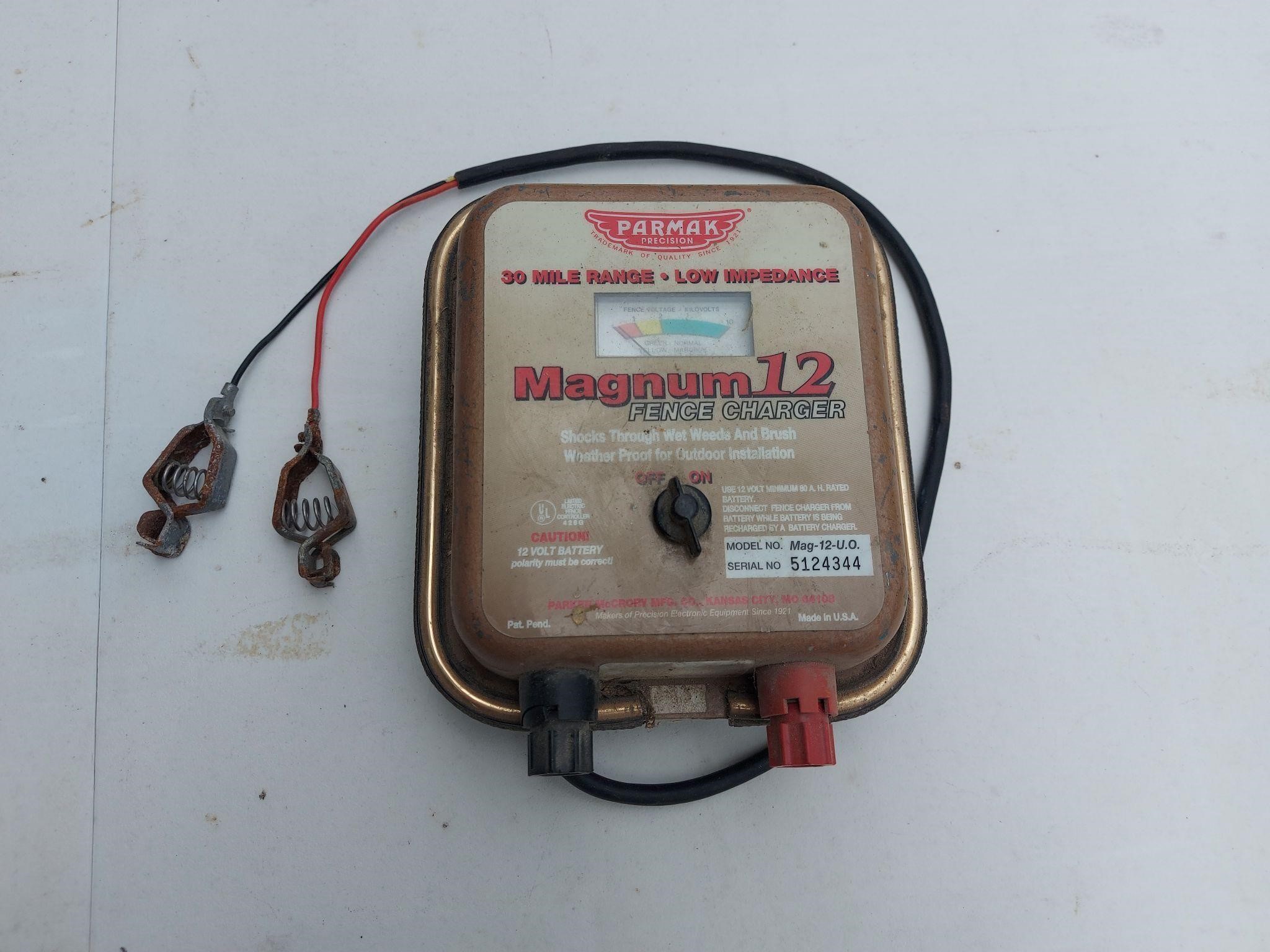 Fence Charger, Untested