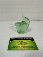 Green glass Elephant