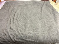 2 Wool blankets both gray