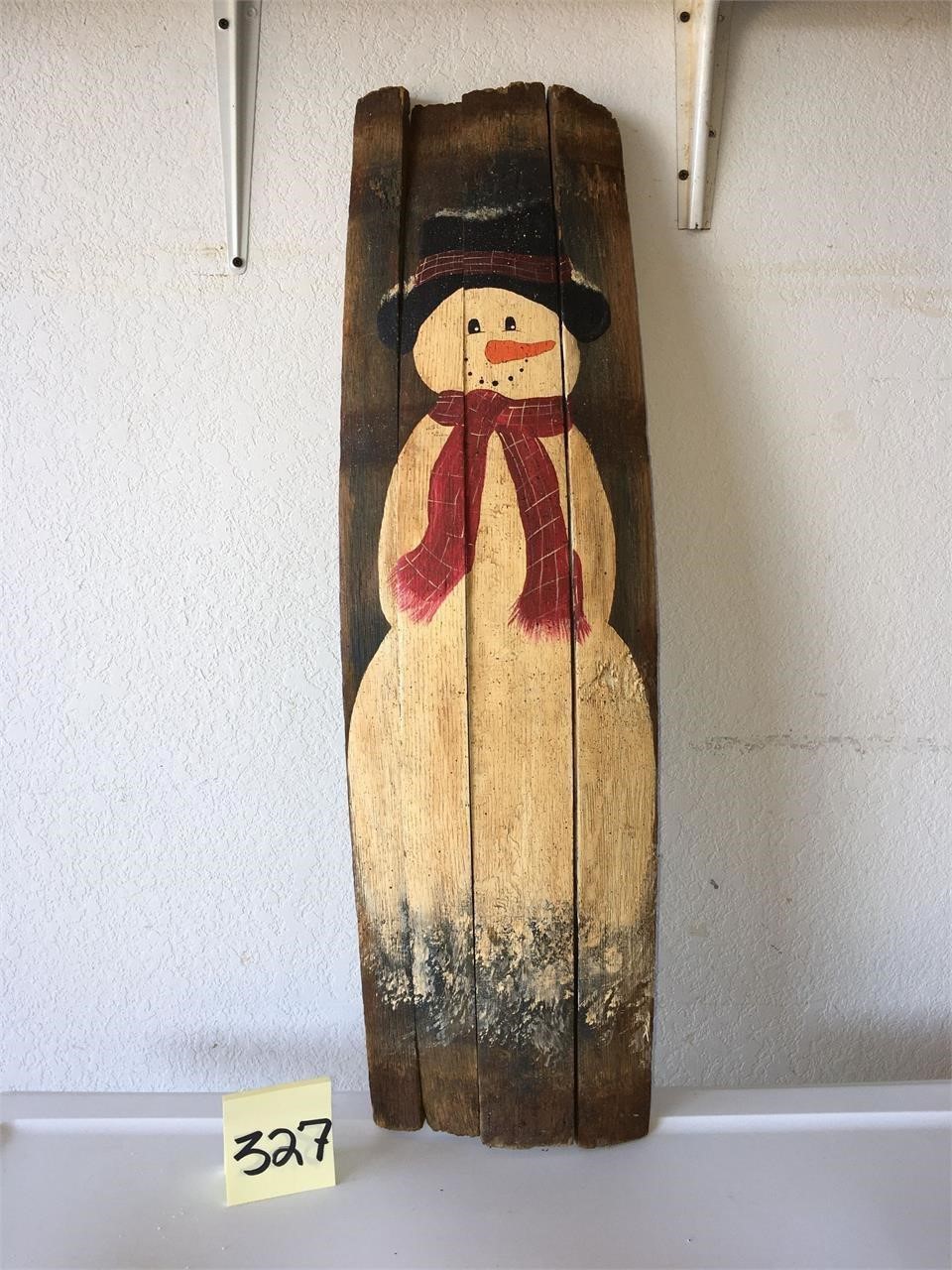 Hand Painted Snowman Hanging