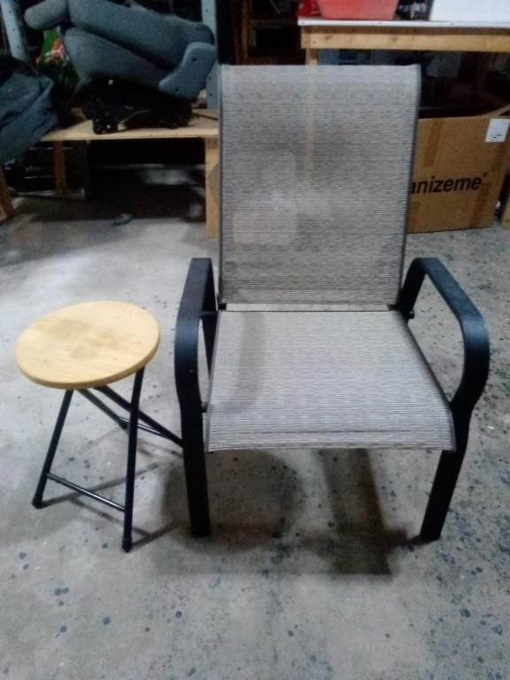 Patio/ Garden Chair Has 5 Back Positions