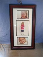 Wood picture frame 15 1/4 x 27.5