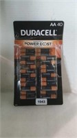 Duracell batteries 40 pcs