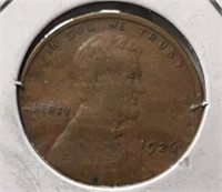 1926-P Lincoln Wheat Cent XF