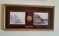 Framed Thomas Kinkade A Perfect Day Beginning To