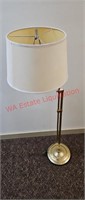 Lamp and extra shade (back room)