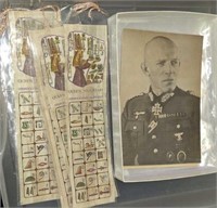 10 Drawers w/ WWII Photos, License Plates, Crosses