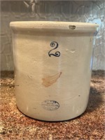 Red Wing 2 gallon vintage crock