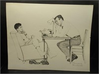 NORMAN ROCKWELL UNFRAMED PRINT