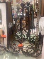Vintage metal chandelier/ ref:sc22