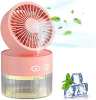 KSUYICA Small Misting Fan Portable Misting Fan Rec