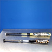 (2) Kid's Metal Baseball Bats