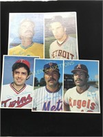 5-1980 TOPPS CARDS