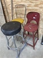 3 Stools PU ONLY