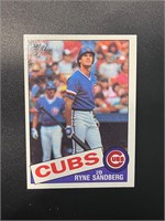 Ryne Sandberg 1985 Topps Card