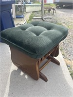 Cushioned Rocking Footstool