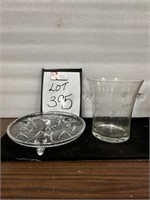 Pinwheel Plate & Toscany Ice Bucket
