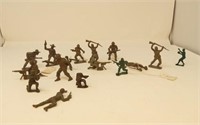 Toy Soldiers, Cowboys & more, plastic, lot of 16