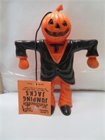 Vintage Rosen Pumpkin Scarecrow with Tag