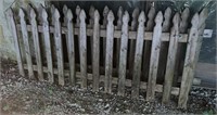 PICKET FENCE-WOODEN