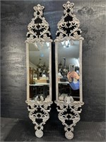 2 ORNATE FRENCH STYLE MIRRORS